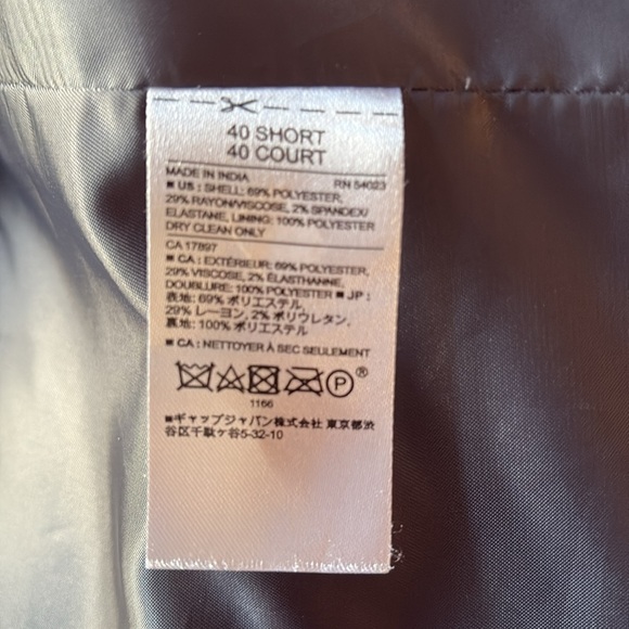 Banana republic Jacket (40S) and vest (M) - Picture 6 of 6